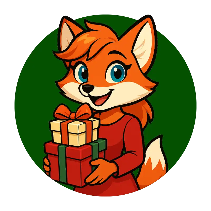 Mindi the MindWorks Fox is bringing gifts!
