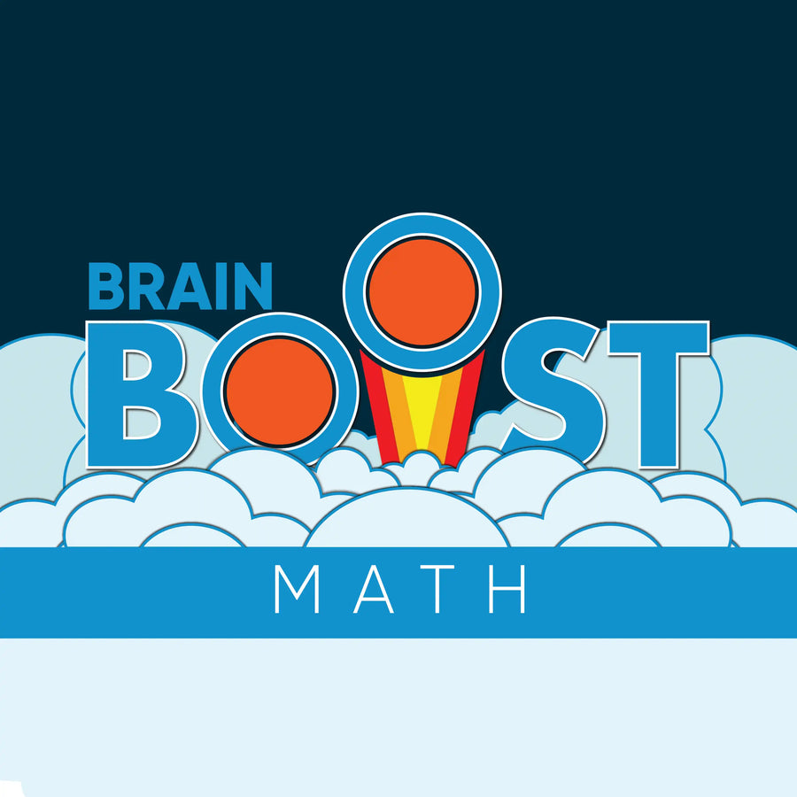 Brain Boost Math book cover image
