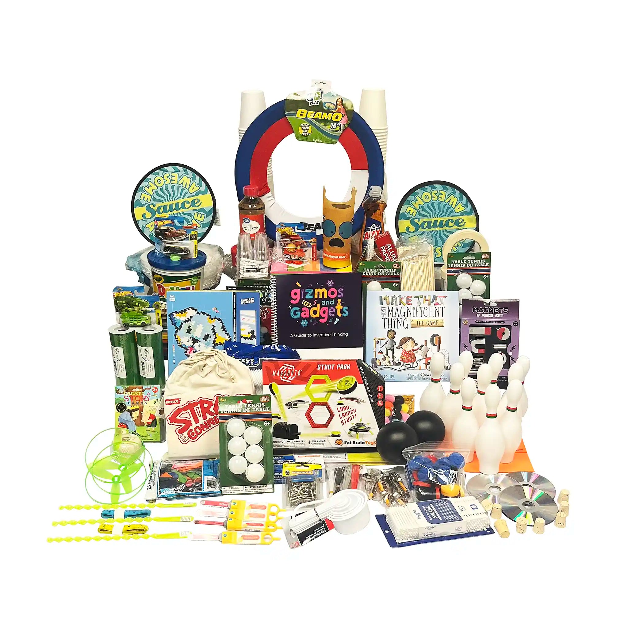 Our featured kit, Gizmos and Gadgets!